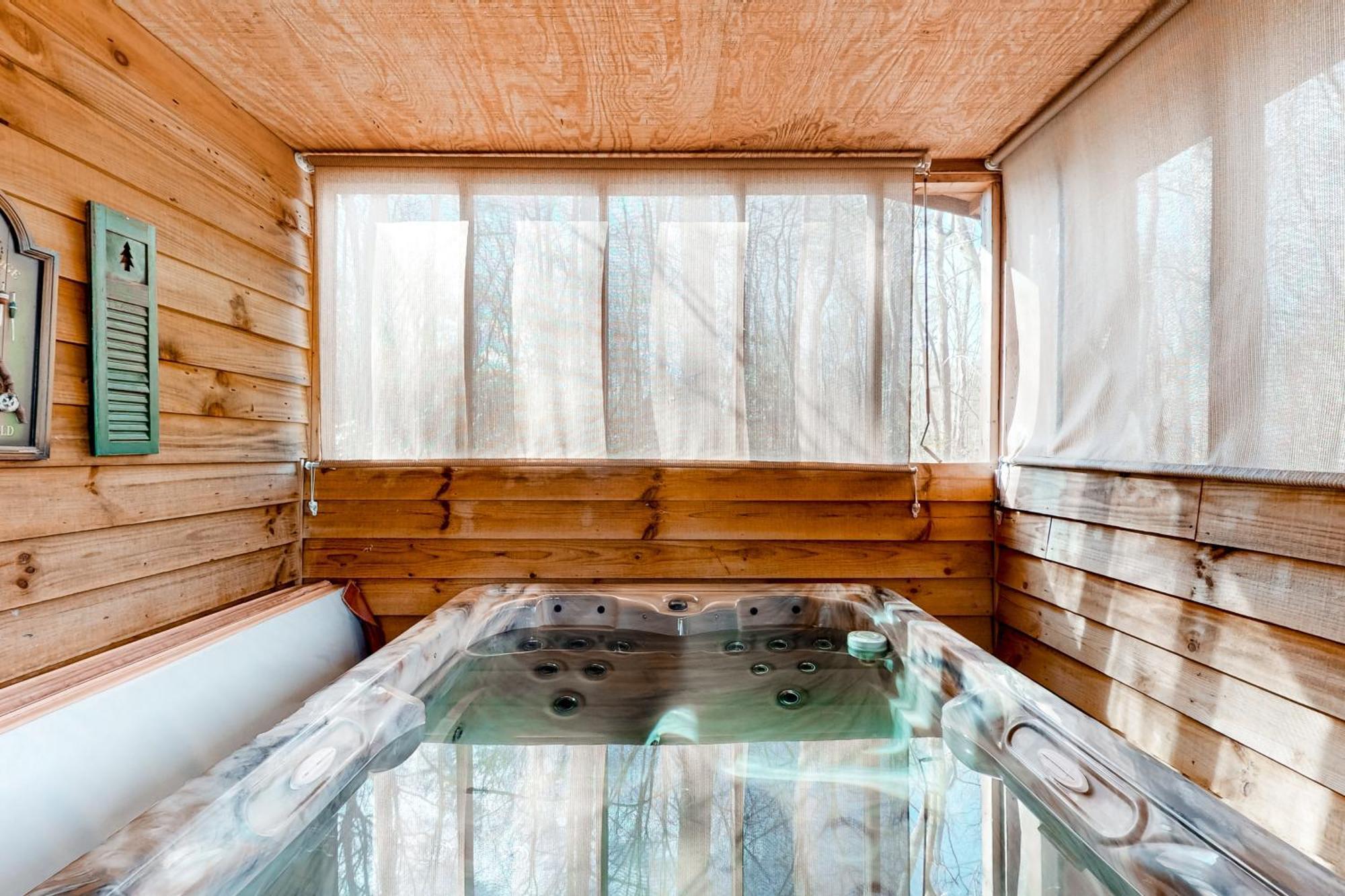 Lazy Bear Cabin Sautee Nacoochee Eksteriør billede
