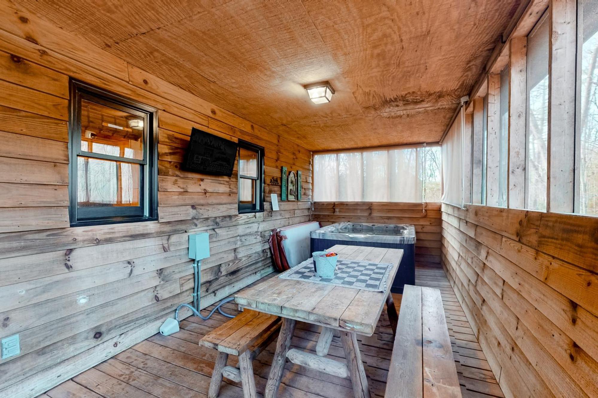 Lazy Bear Cabin Sautee Nacoochee Eksteriør billede